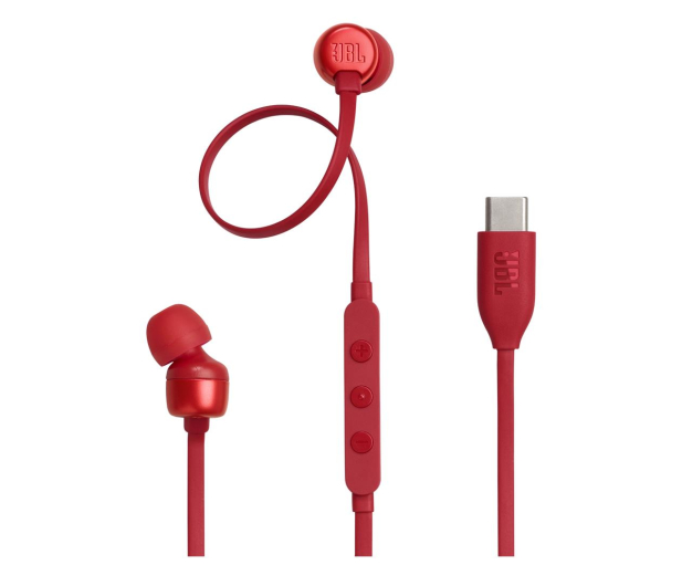 JBL Tune 310C USB-C Czerwony - 1312227 - zdjęcie 4